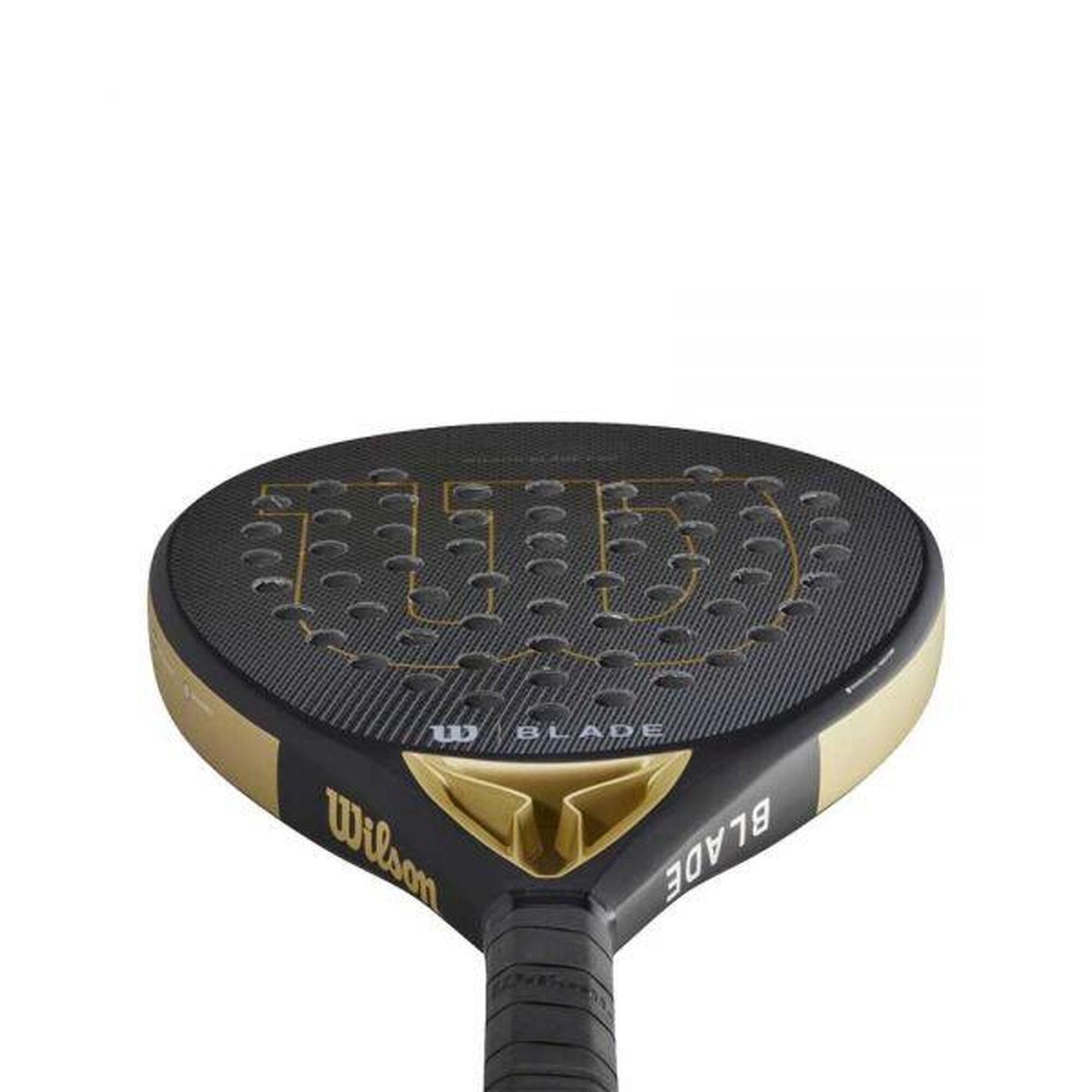 Wilson - Wilson Blade Pro Padel V2 2 Noir Et Or - Raquette De Padel - Taille Unique - Decathlon