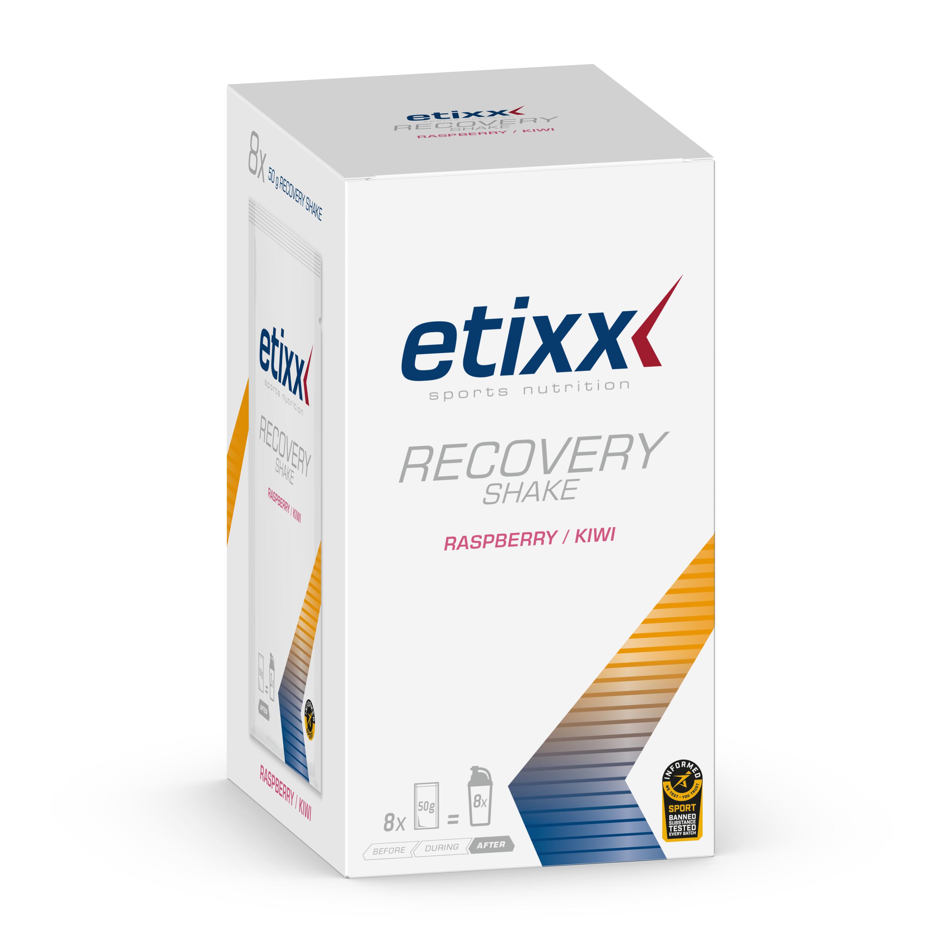 ETIXX Recovery Shake Raspberry-Kiwi 8x50g