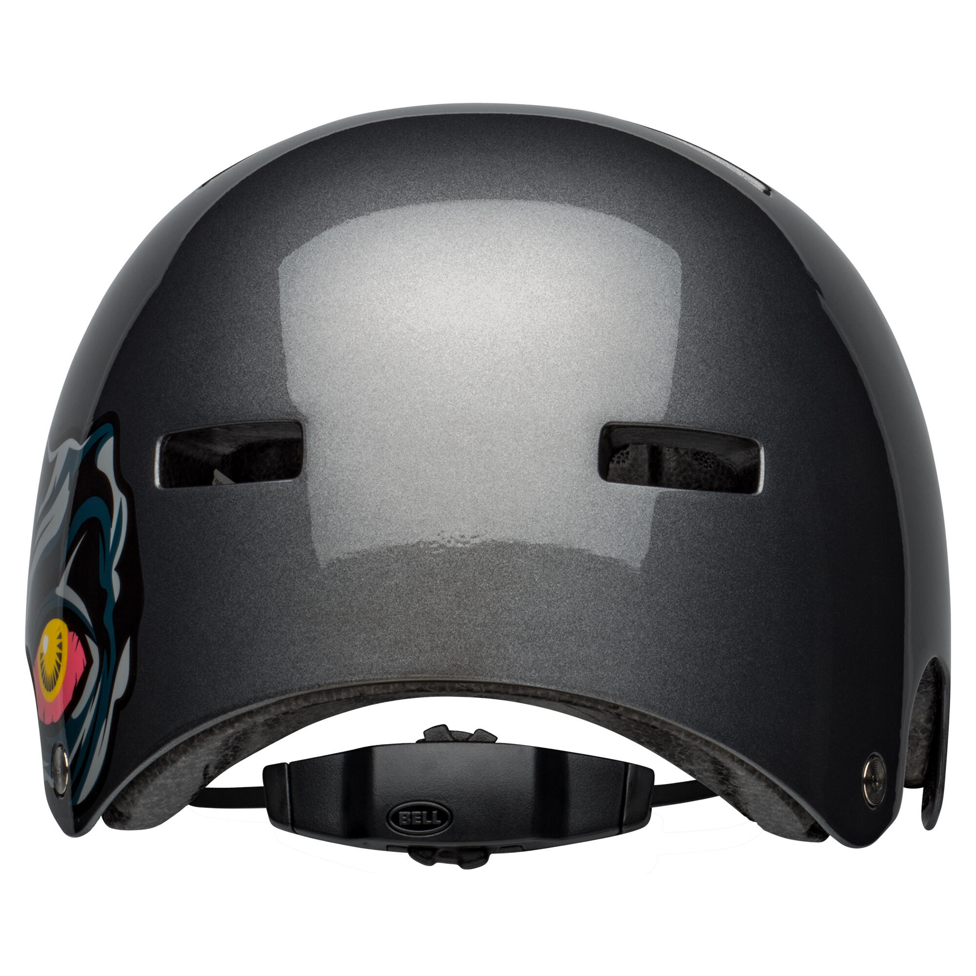 Kask rowerowy Juniorski Bell Span Nightwalker Gloss Gunmetal - XS (49-53 cm) 4/5