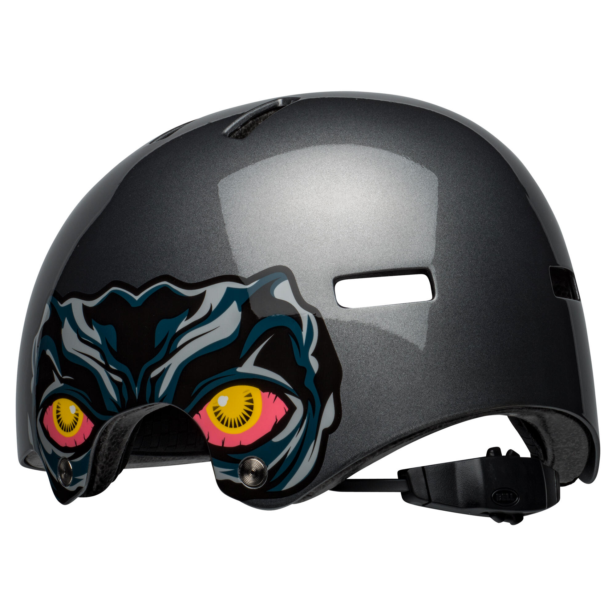 Kask rowerowy Juniorski Bell Span Nightwalker Gloss Gunmetal - XS (49-53 cm) 3/5