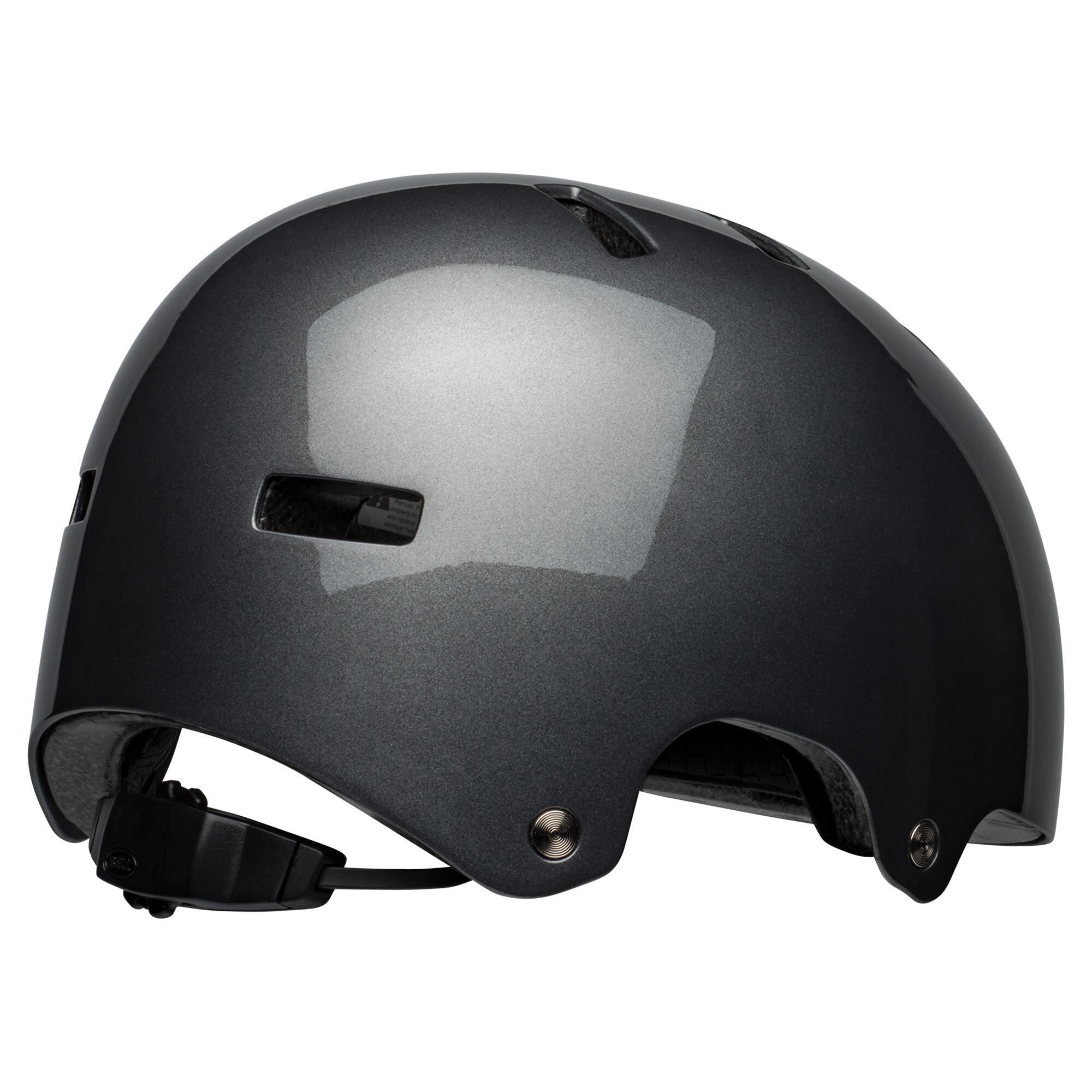 Kask rowerowy Juniorski Bell Span Nightwalker Gloss Gunmetal - XS (49-53 cm) 5/5