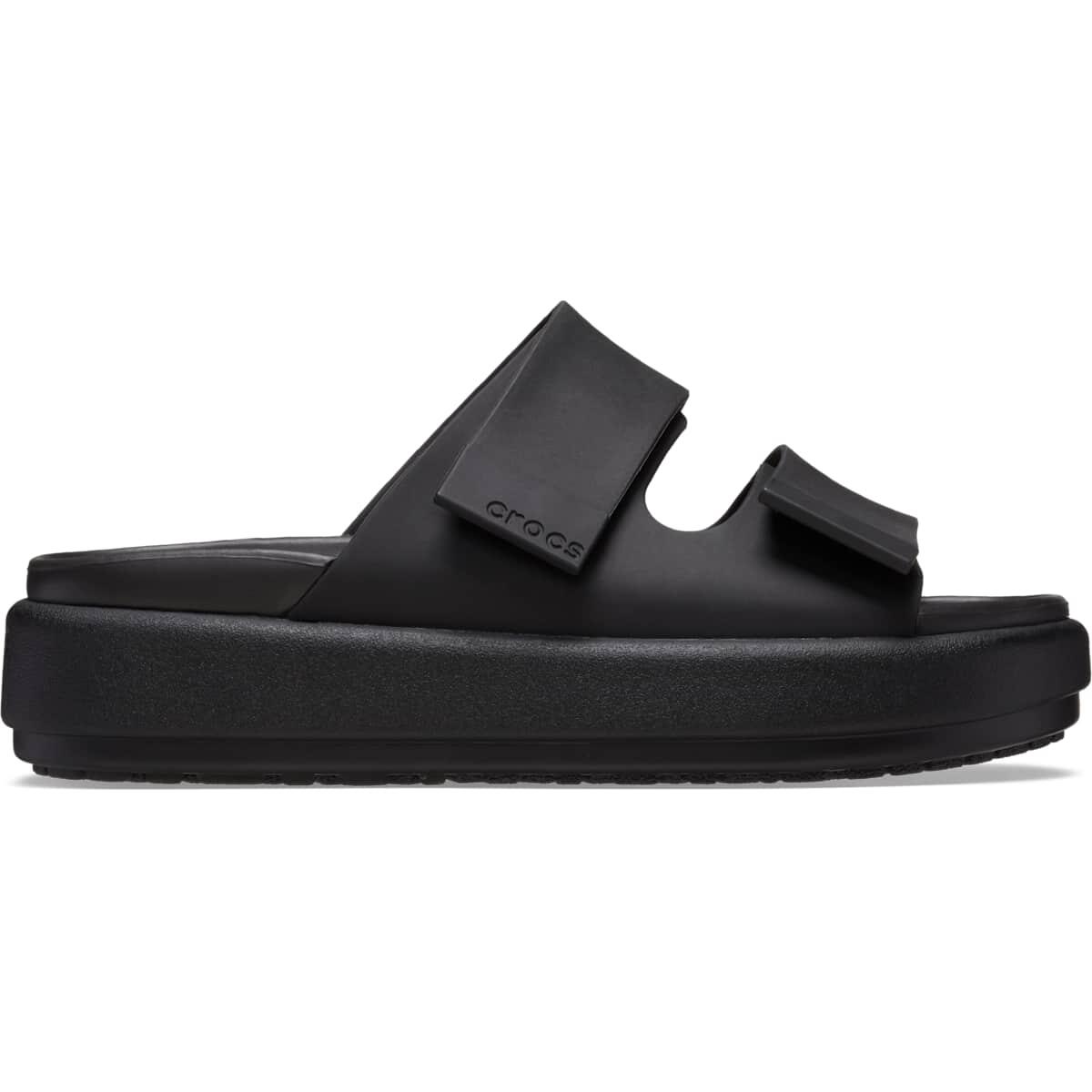 Crocs - Crocs Brooklyn Luxe Sandal - Sandales - Noir - 39/42 - Decathlon