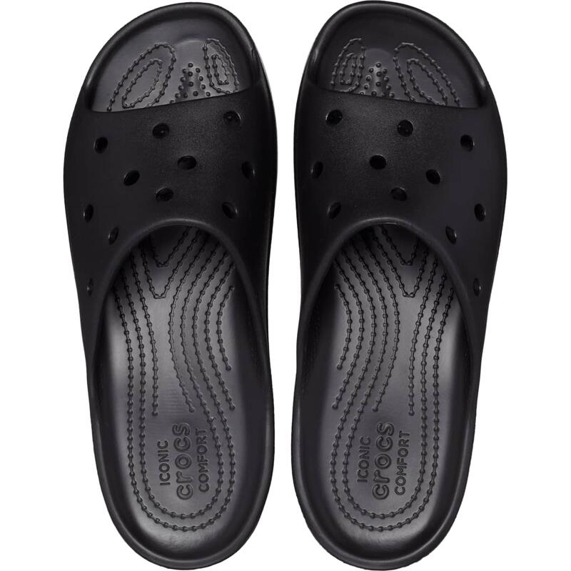 Crocs  Diapositiva Platform Sandalias Purpurina Adultos para Mujeres