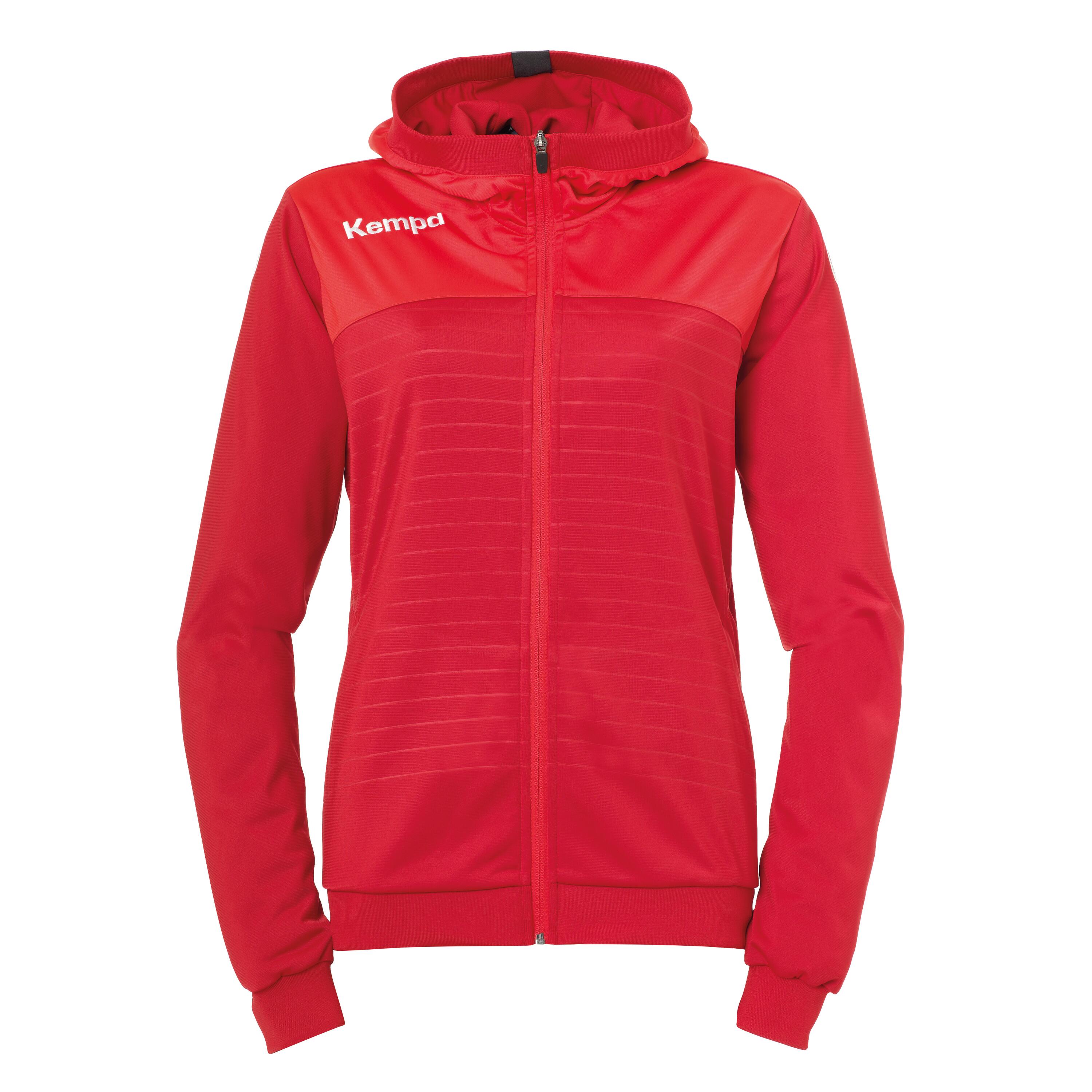 Kempa - Veste À Capuche Kempa Femme Emotion 2.0 - Veste - Rouge - 40 M - Decathlon