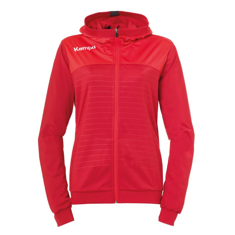 Kempa Veste à Capuche Femme - 100% Polyester, Style Sportif Moderne