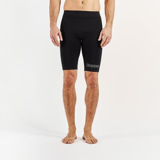 Sous-short multisports déperlant adulte Bhort Pro Team noir
