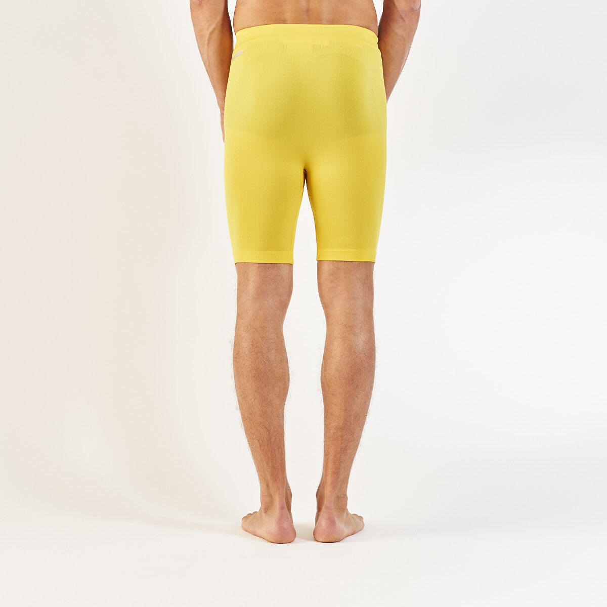 Sous-short multisports déperlant adulte Bhort Pro Team jaune 4/4