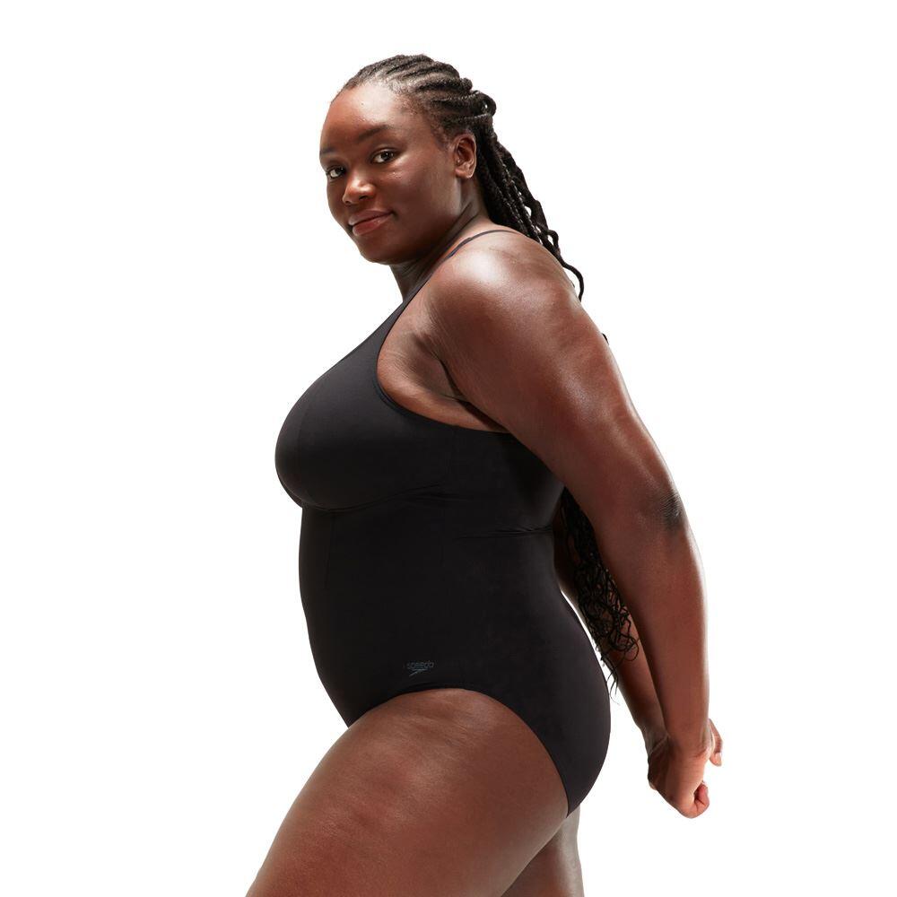Speedo Shaping AquaNite Swimsuit - Black 6/7