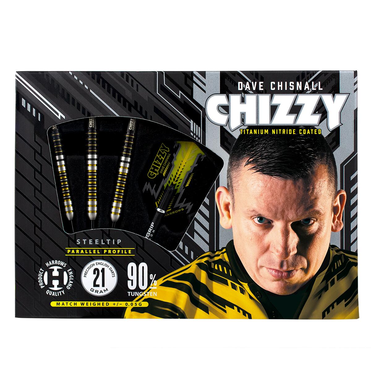 Chizzy 90% Tungsten Dartpfeile 5/5