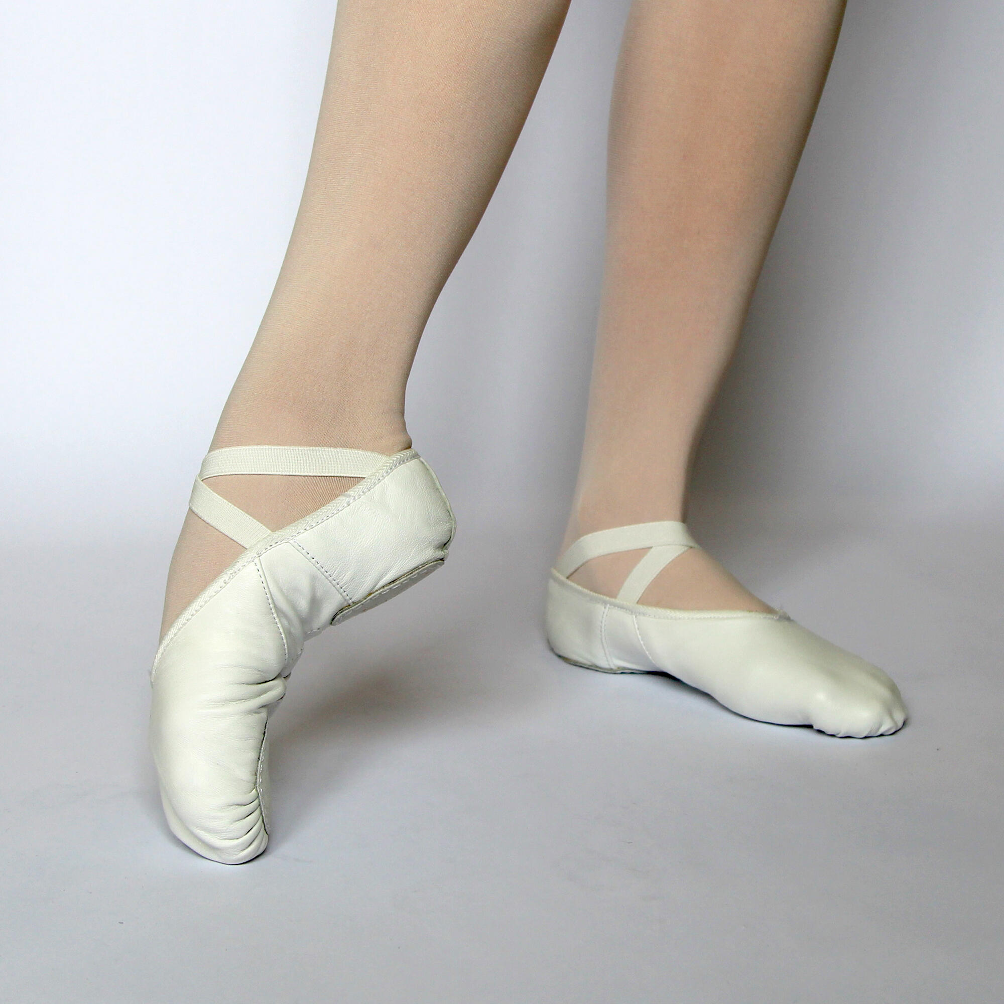 ISIS - Demi-pointe danse en cuir 'seconde peau' 2/3
