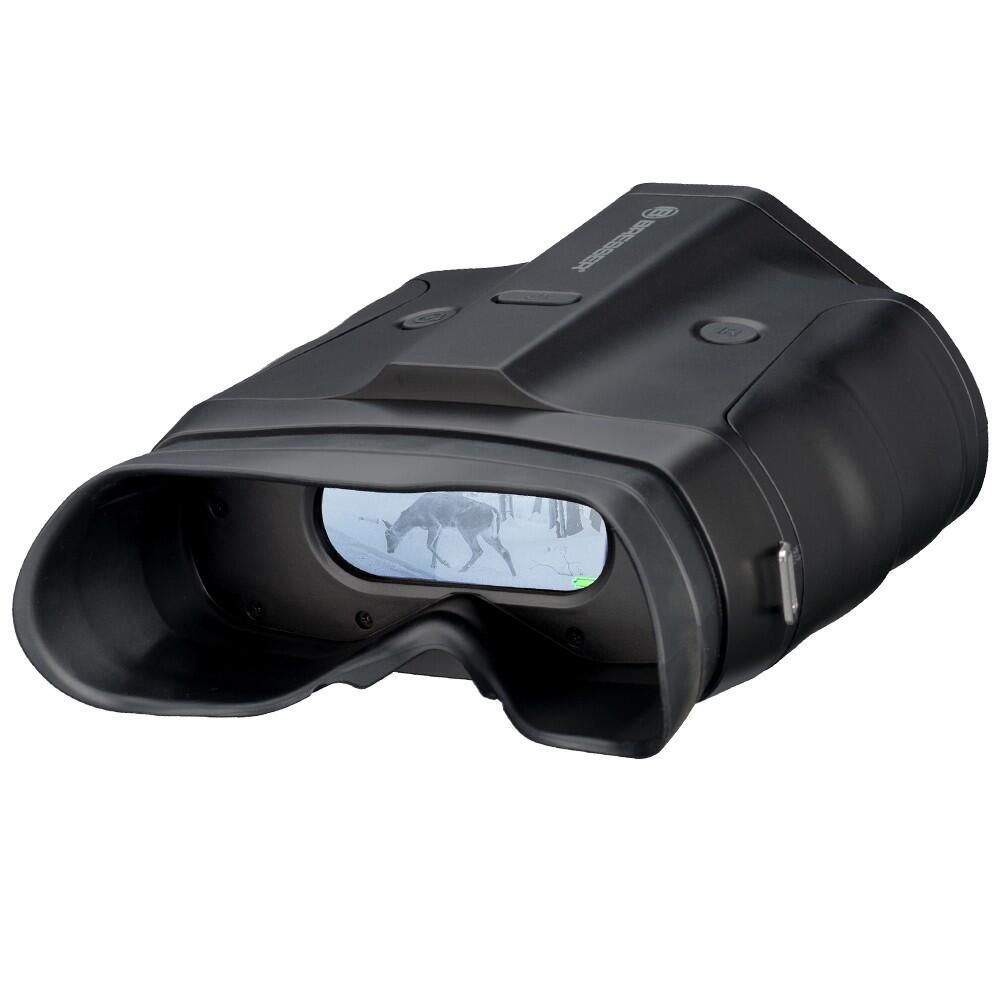 BRESSER Binocular Visión Nocturna Digital 3x20 para observar animales de noche