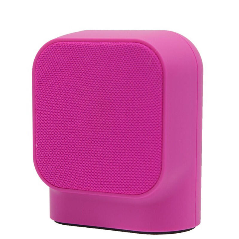 muvit SD1 altavoz Bluetooth 3W tela rosa