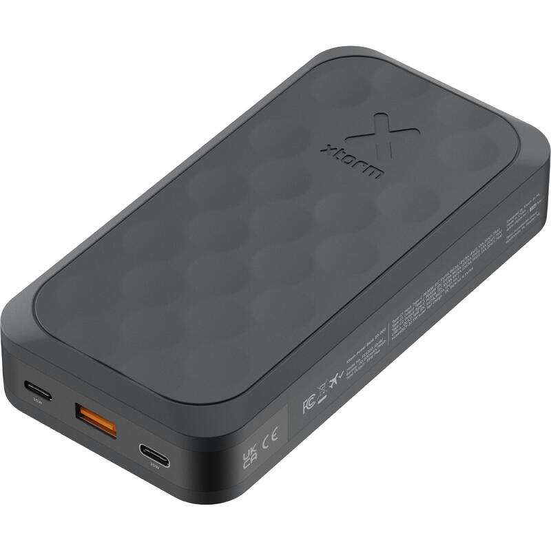 Xtorm FS5 Batterie externe 35W, 20000 mAh, 2x USB-C PD, 1x USB-A, Noir