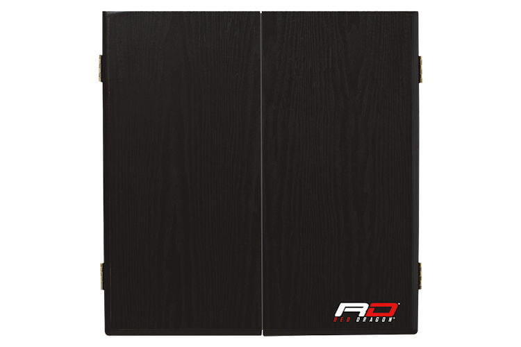 Red Dragon Dart Board Cabinet RD Deluxe Black