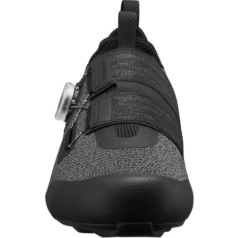 Chaussures De Cyclisme Solamni Homme Femme - Compatibles Look SPD SPD-SL Delta, Gris EU 42