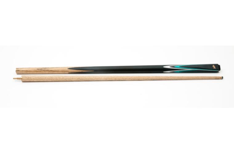 Dufferin HCY Ash Pool Snooker Billiard Cue Green White 2 piece
