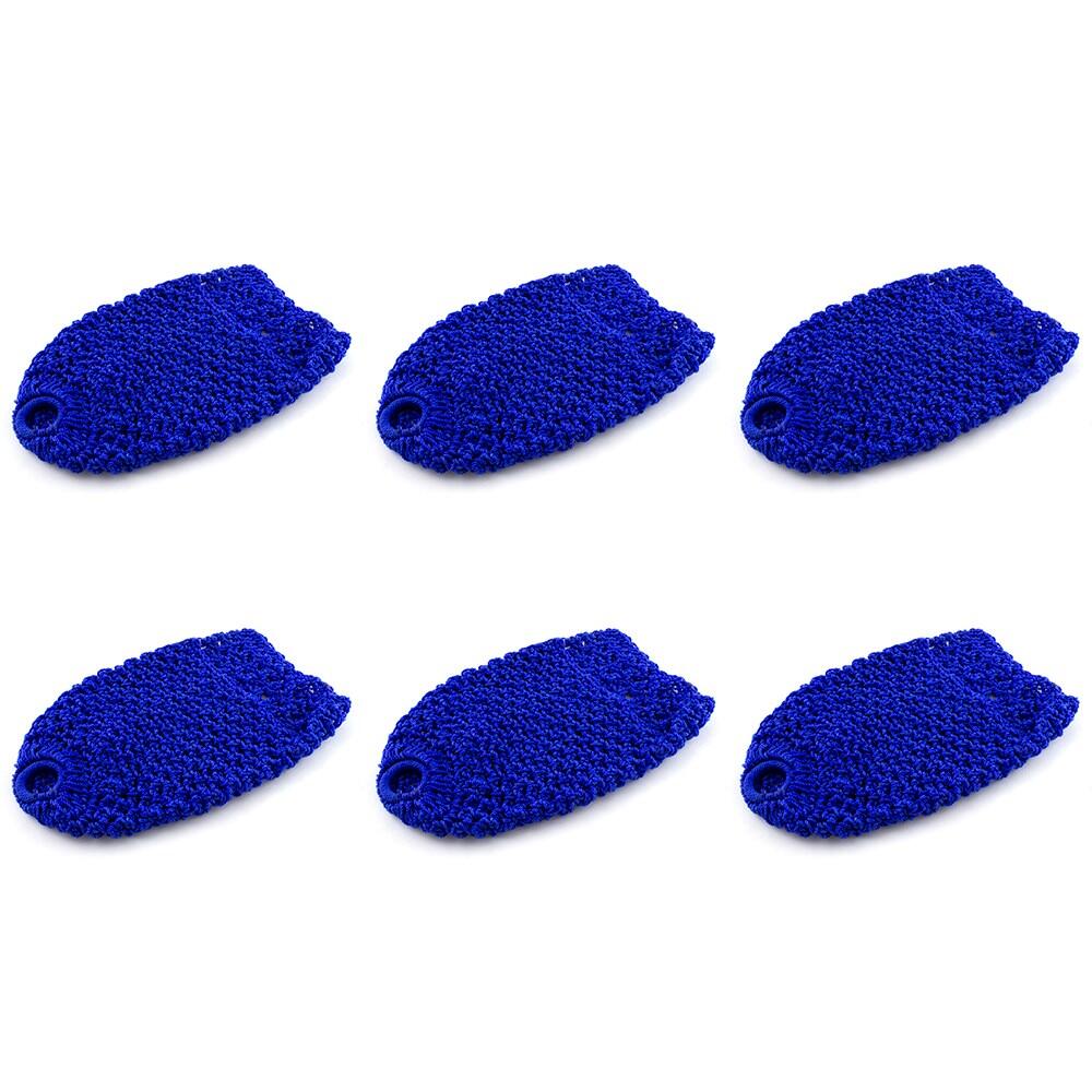 Formula Deluxe Cotton ROYAL BLUE Pool Snooker billiard Table Pockets Nets Set
