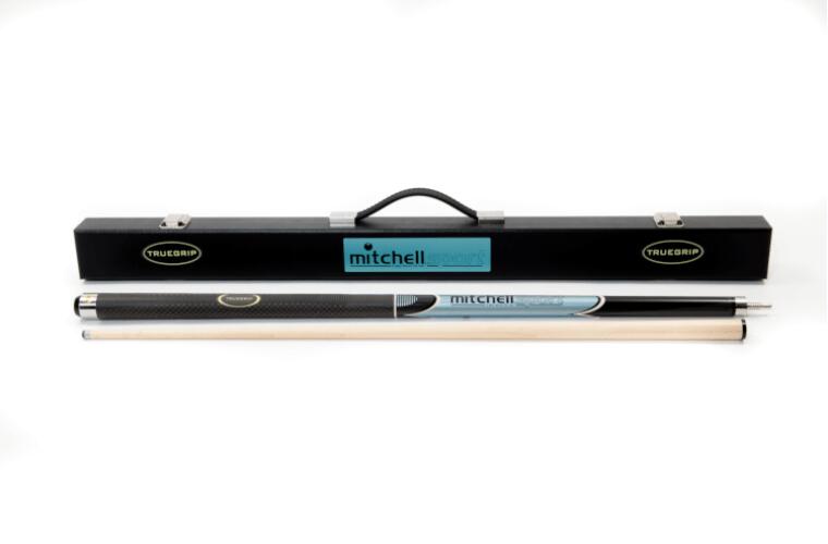 Mitchell Blue Pool Snooker Billiard Cue 2 piece 57 inch with Case