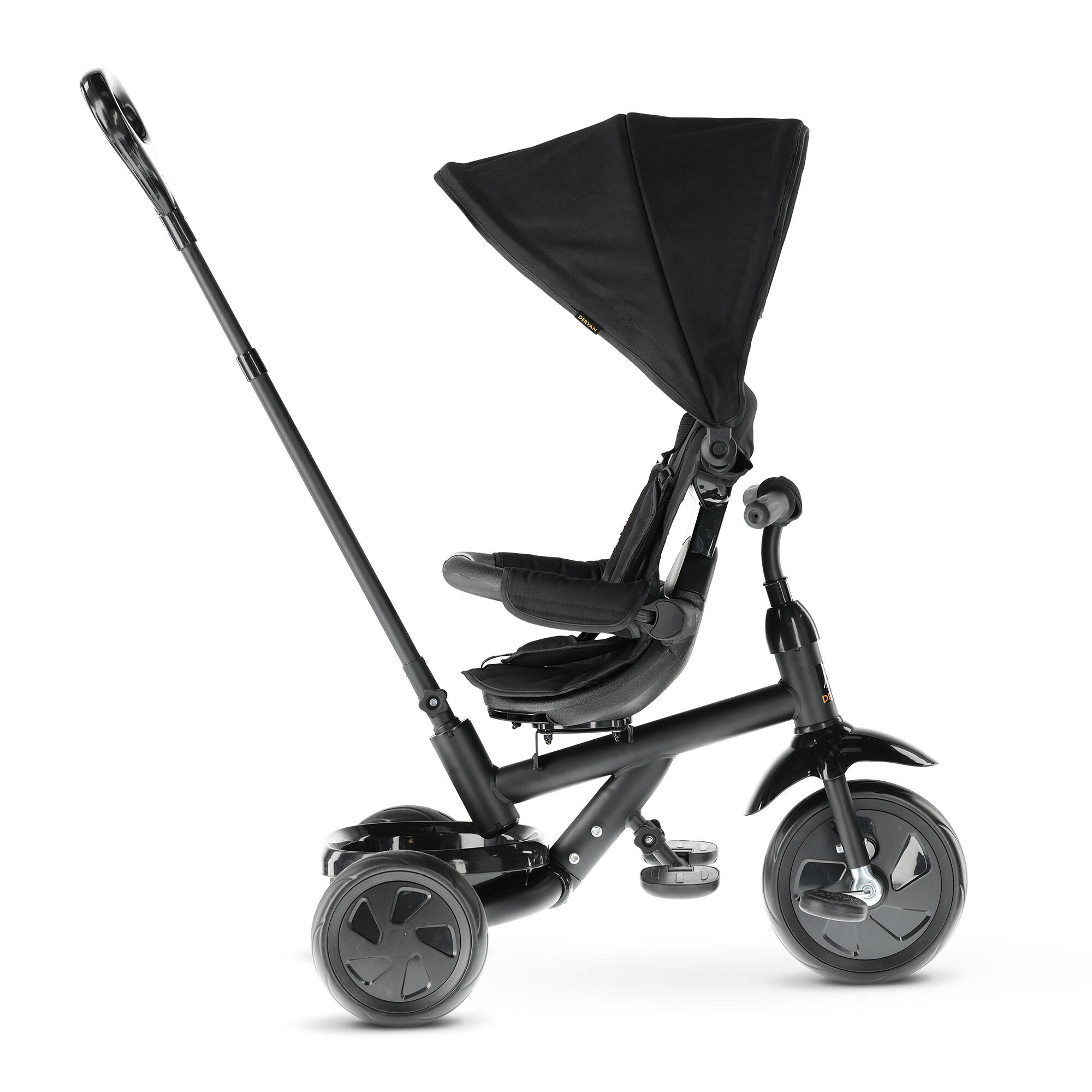 Tricycle Adventurer - Réglable et pivotant à 360º - Noir 4/7