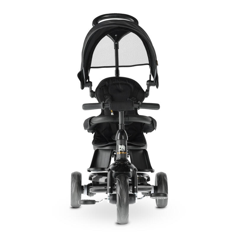 Tricicletă Adventurer - Reglabilă și Rotativă la 360º - Neagră