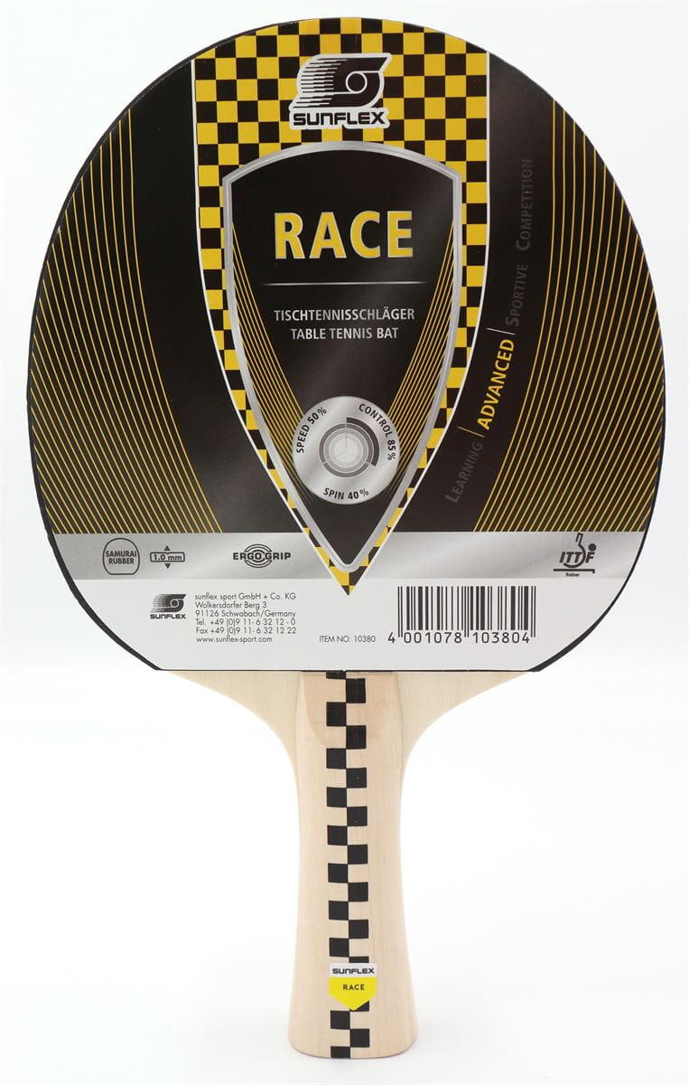 Sunflex Tischtennisschläger Race 2/7