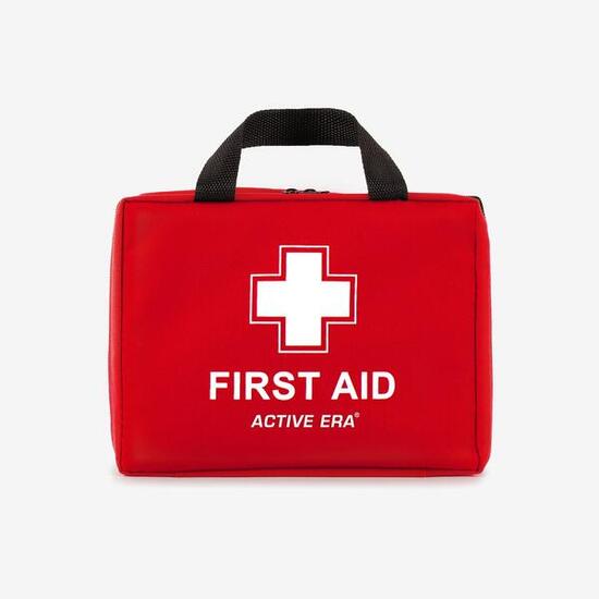 Trousse de Premiers Secours Composée de 90 Articles – Rouge