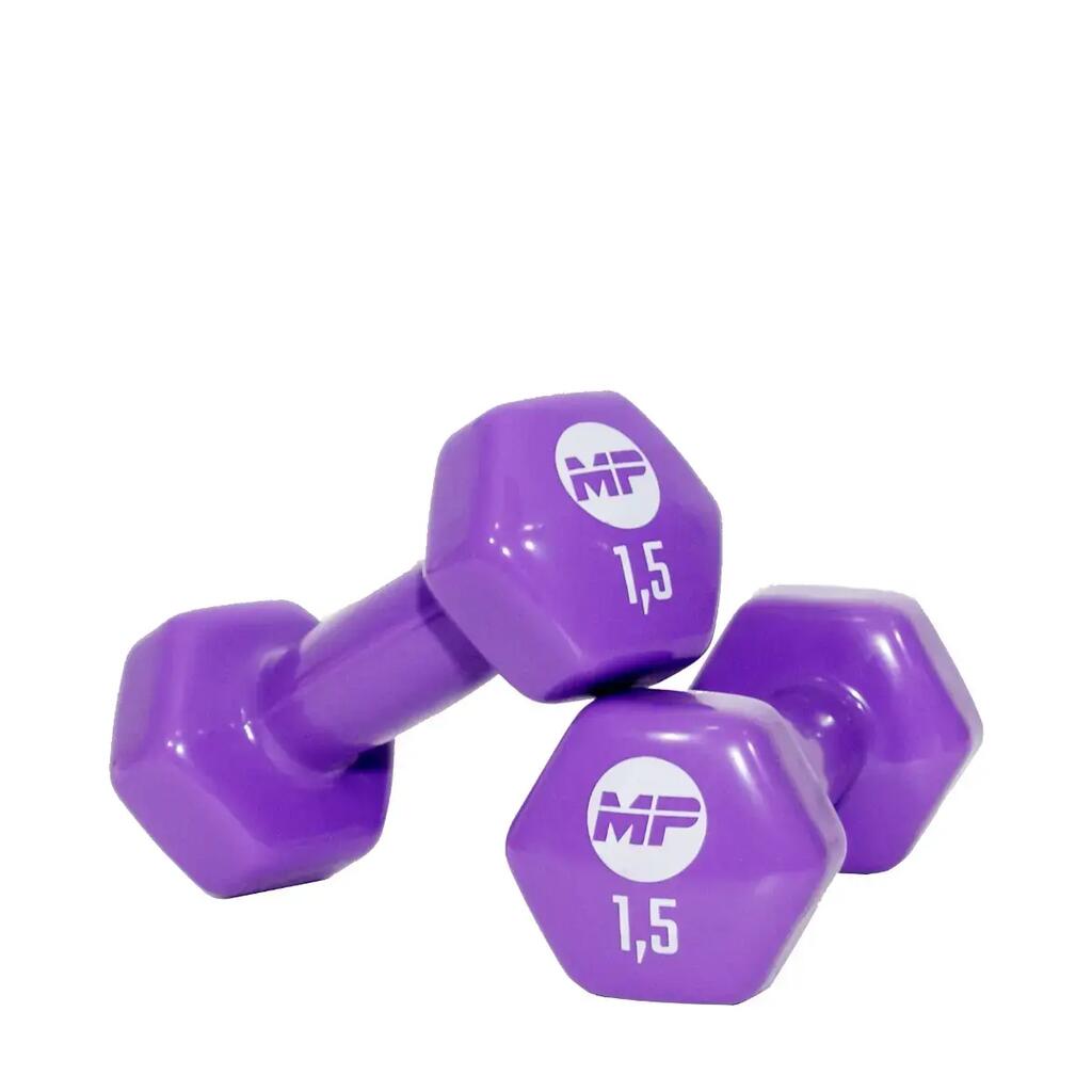 Vinyl Dumbbell Set