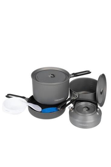 Camping-Kochgeschirr Fire-Maple Feast Schwarz