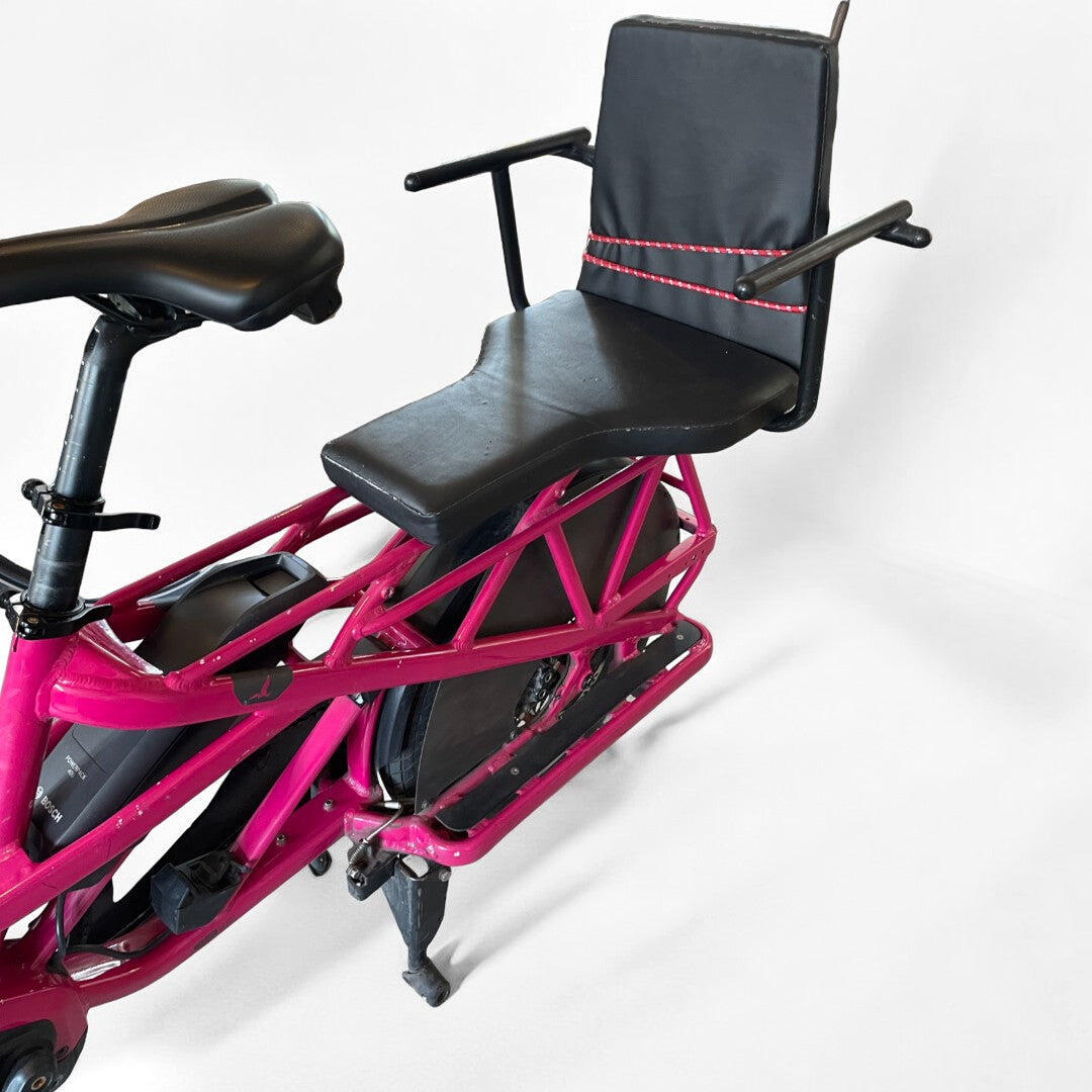 Reconditionné - Vélo Cargo électrique GSD S10 rose  - Très bon état 3/6