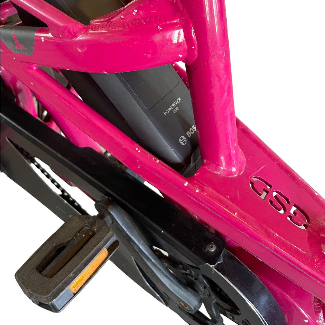 Reconditionné - Vélo Cargo électrique GSD S10 rose  - Très bon état 5/6