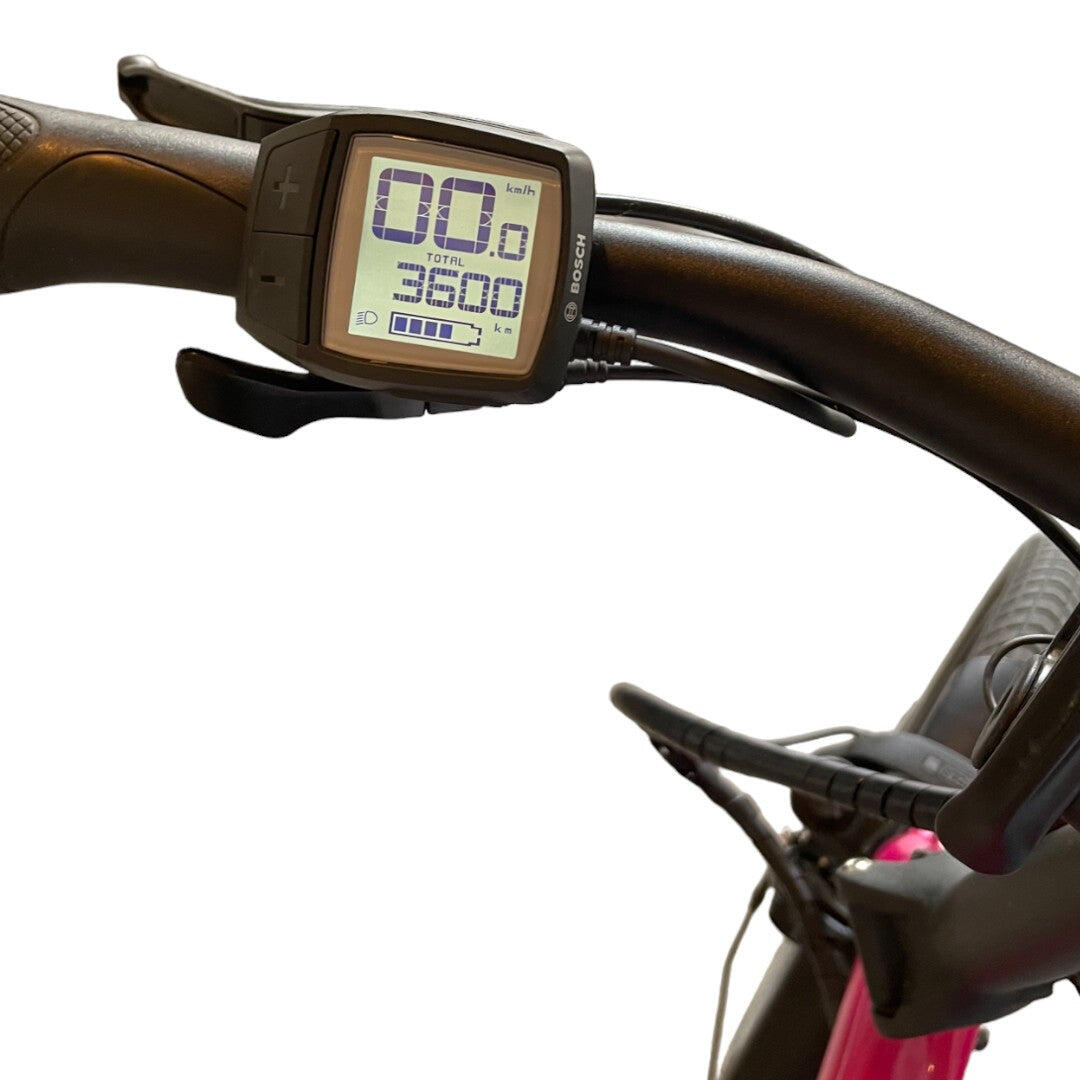 Reconditionné - Vélo Cargo électrique GSD S10 rose  - Très bon état 6/6