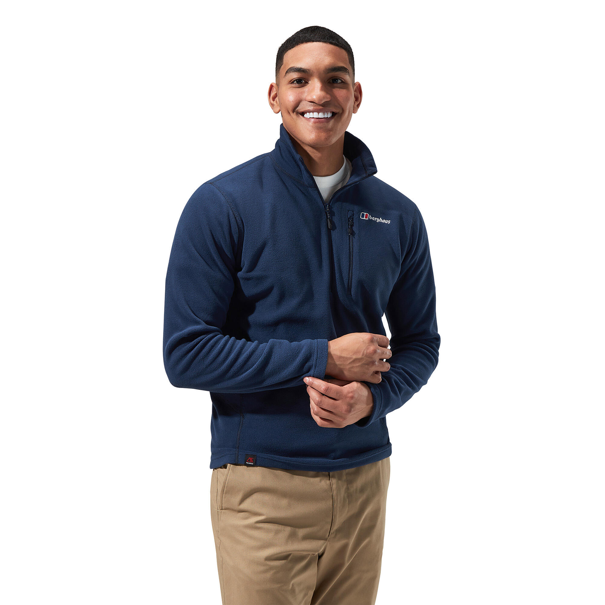 BERGHAUS Men's Prism Micro Half Zip Polartec Fleece