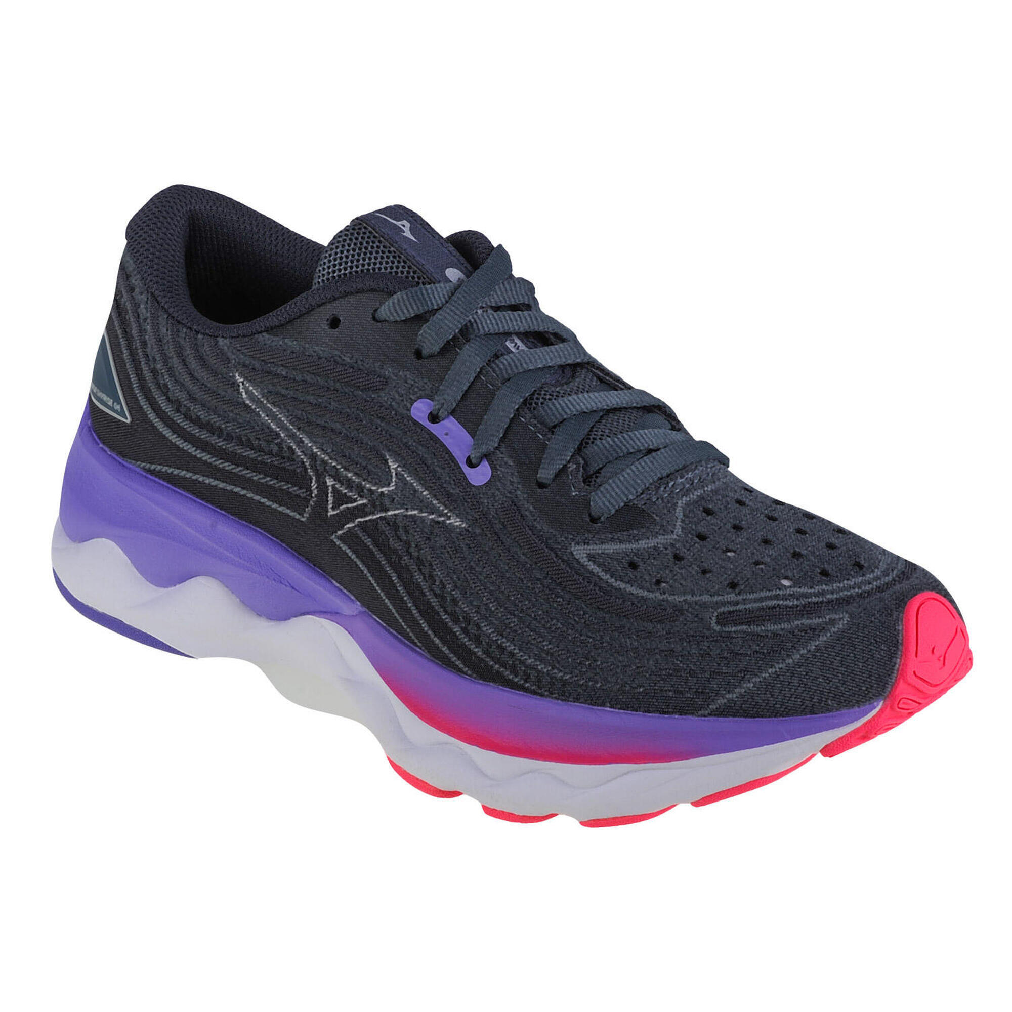 Mizuno - Chaussures De Running Pour Femmes Wave Skyrise 4 - Chaussures De Sport - Gris - 41 - Decathlon
