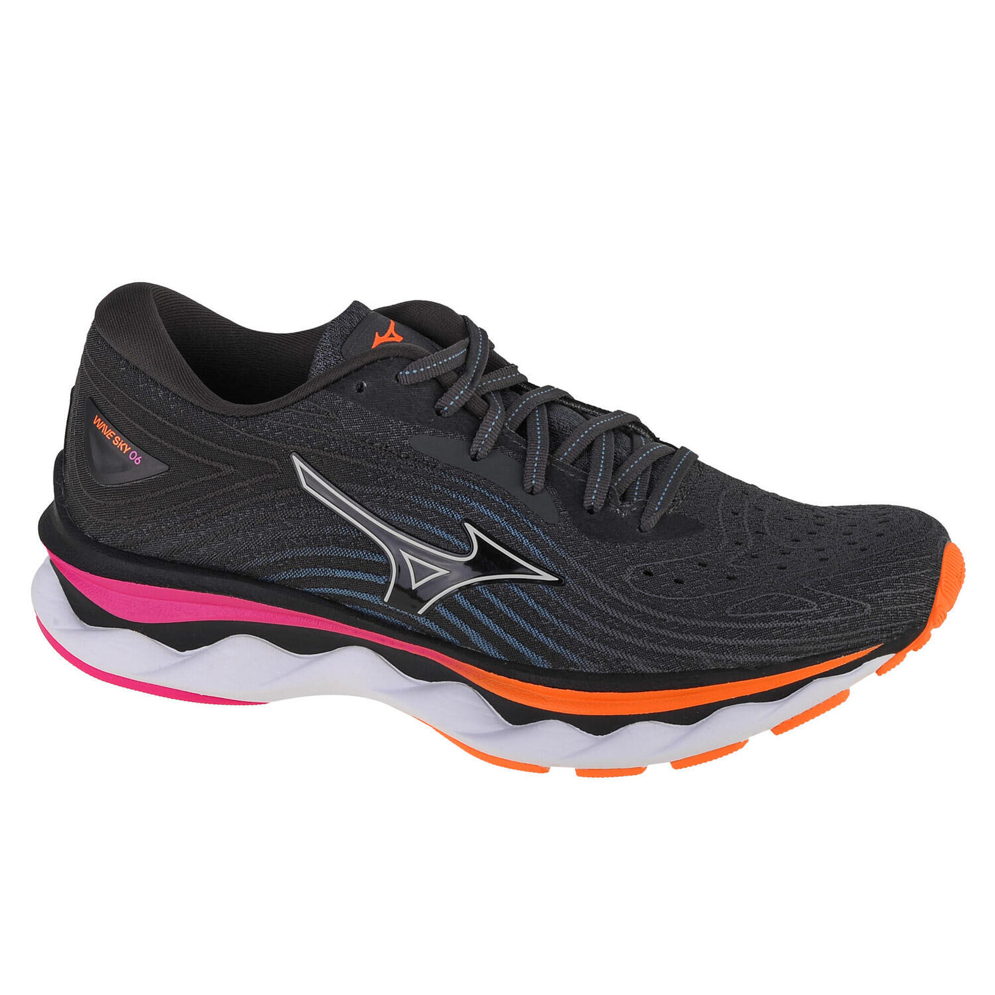 Mizuno - Chaussures De Running Pour Femmes Wave Sky 6 - Chaussures De Sport - Orange - 40 - Decathlon