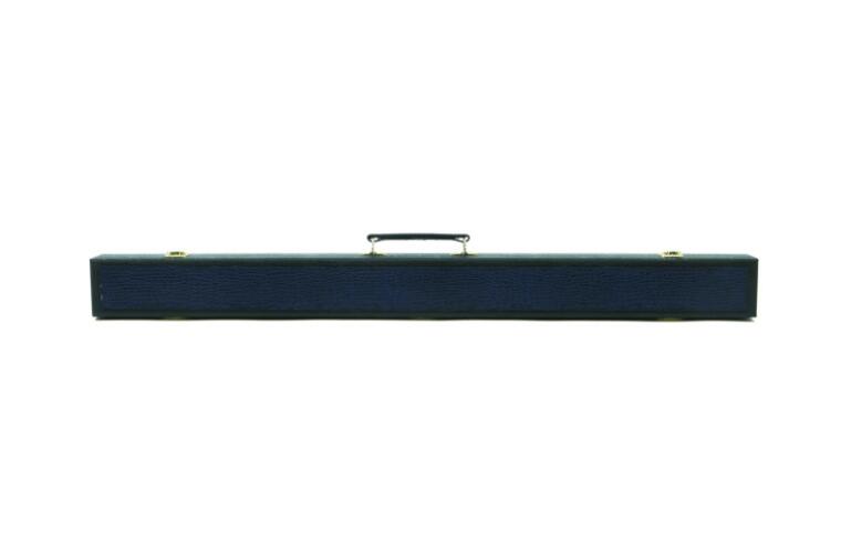 Mitchell Pool Snooker Billiard Cue Storage Case Blue Leather
