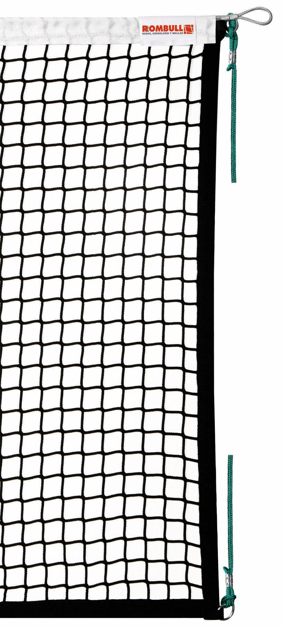 Rete da Padel Concorso alto con cinghia superiore Poliestere Nero nero 3/3