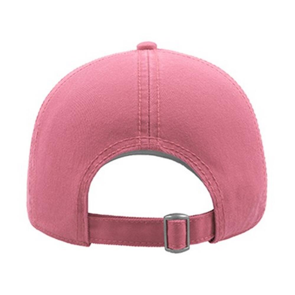 Action 6 Panel Chino Baseball Cap (Pink) 2/4