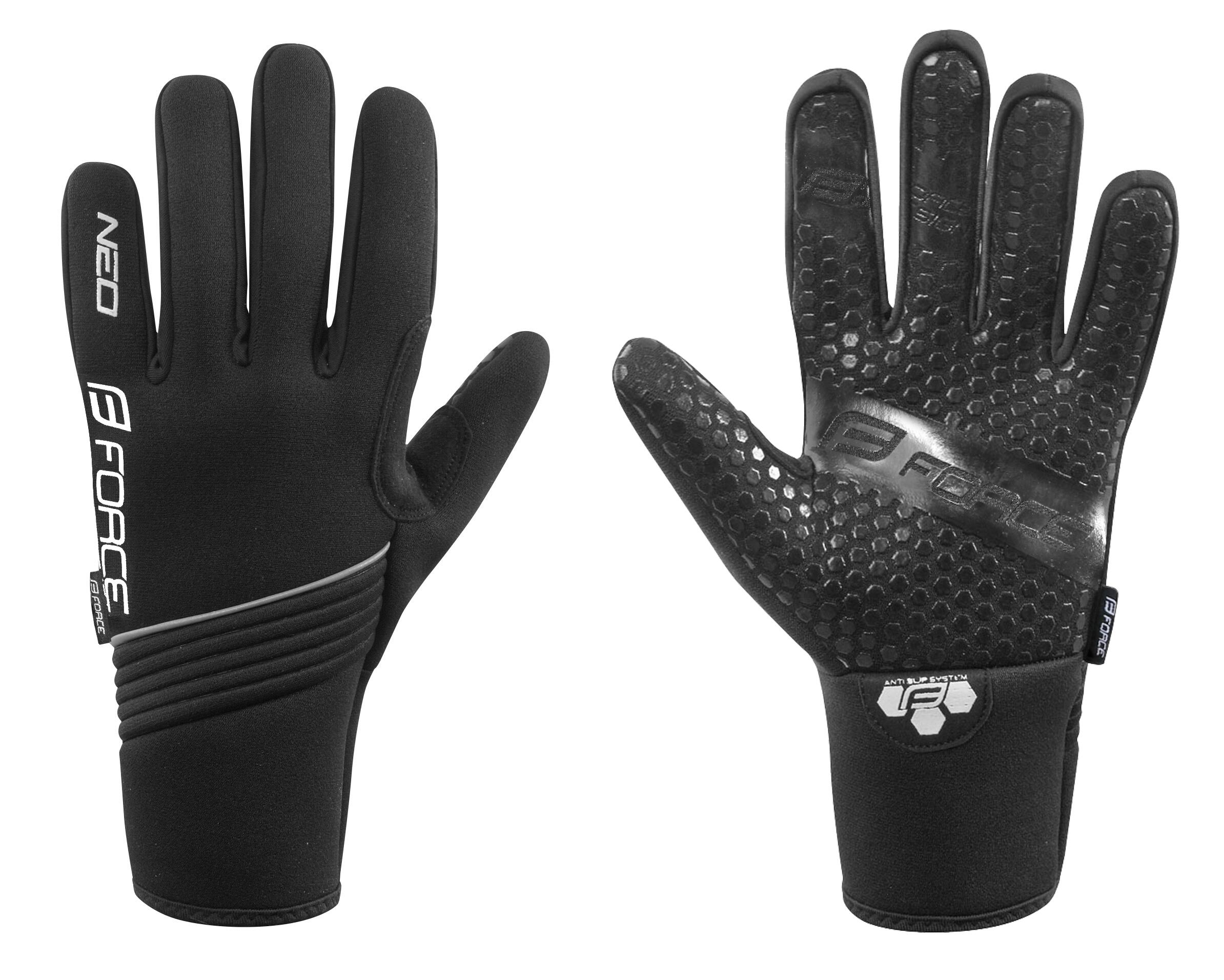Manusi neopren iarna Force Neo Negre S
