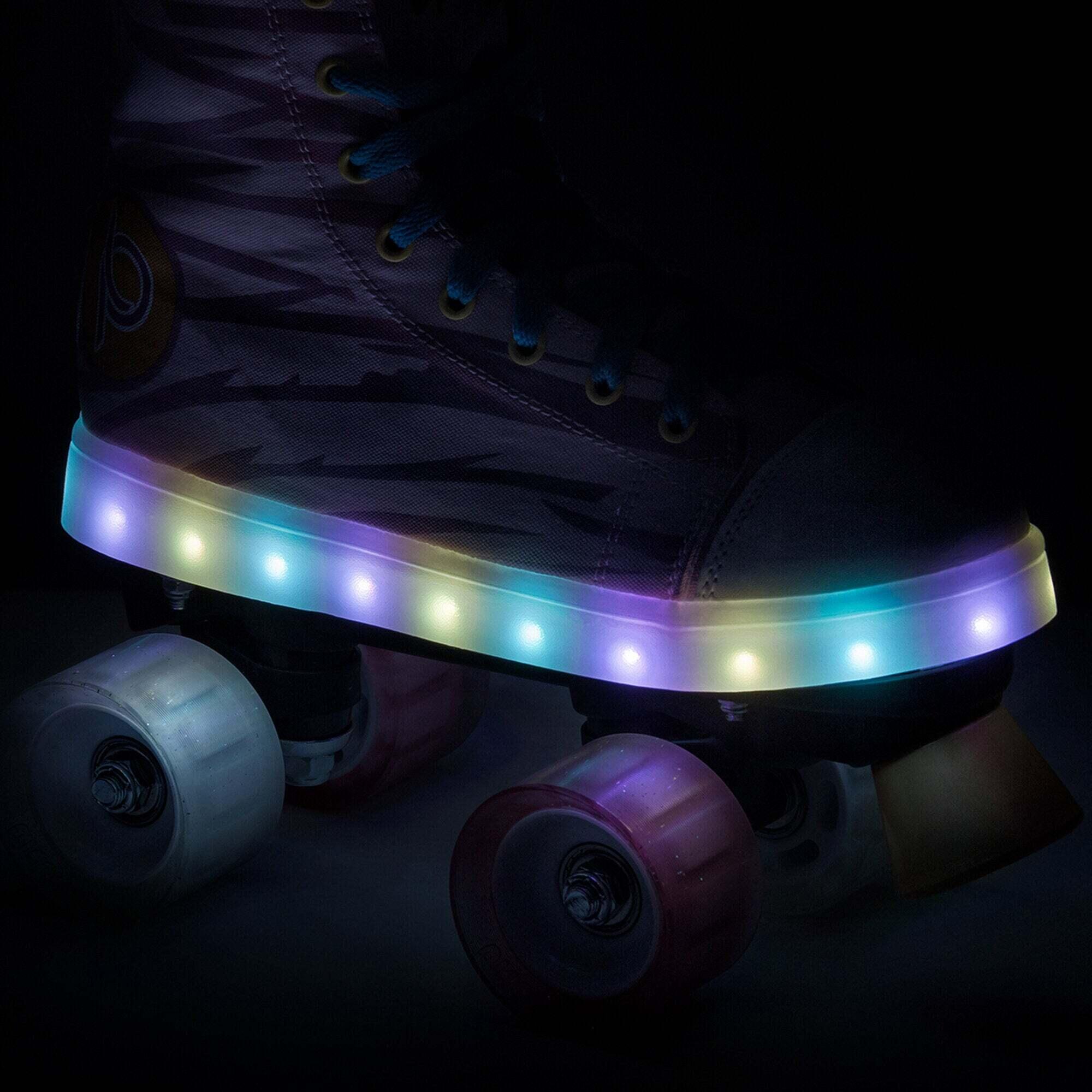 Roller quad LED enfant Playlife Lunatic 4/4