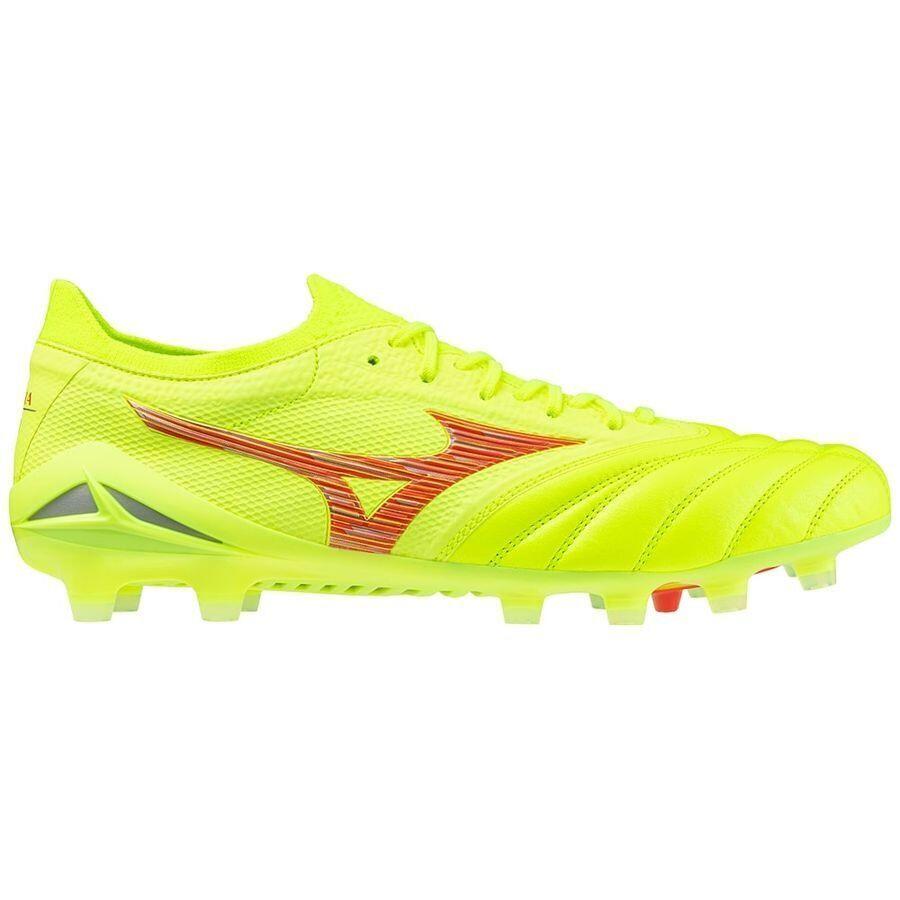 Mizuno Morelia Neo 4 Beta Japan Mens Yellow Football Boots 1/5