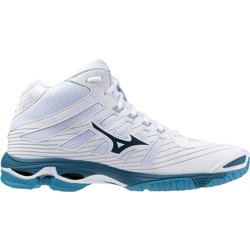 Zapatillas voleibol Hombre Mizuno Wave Voltage Blanco