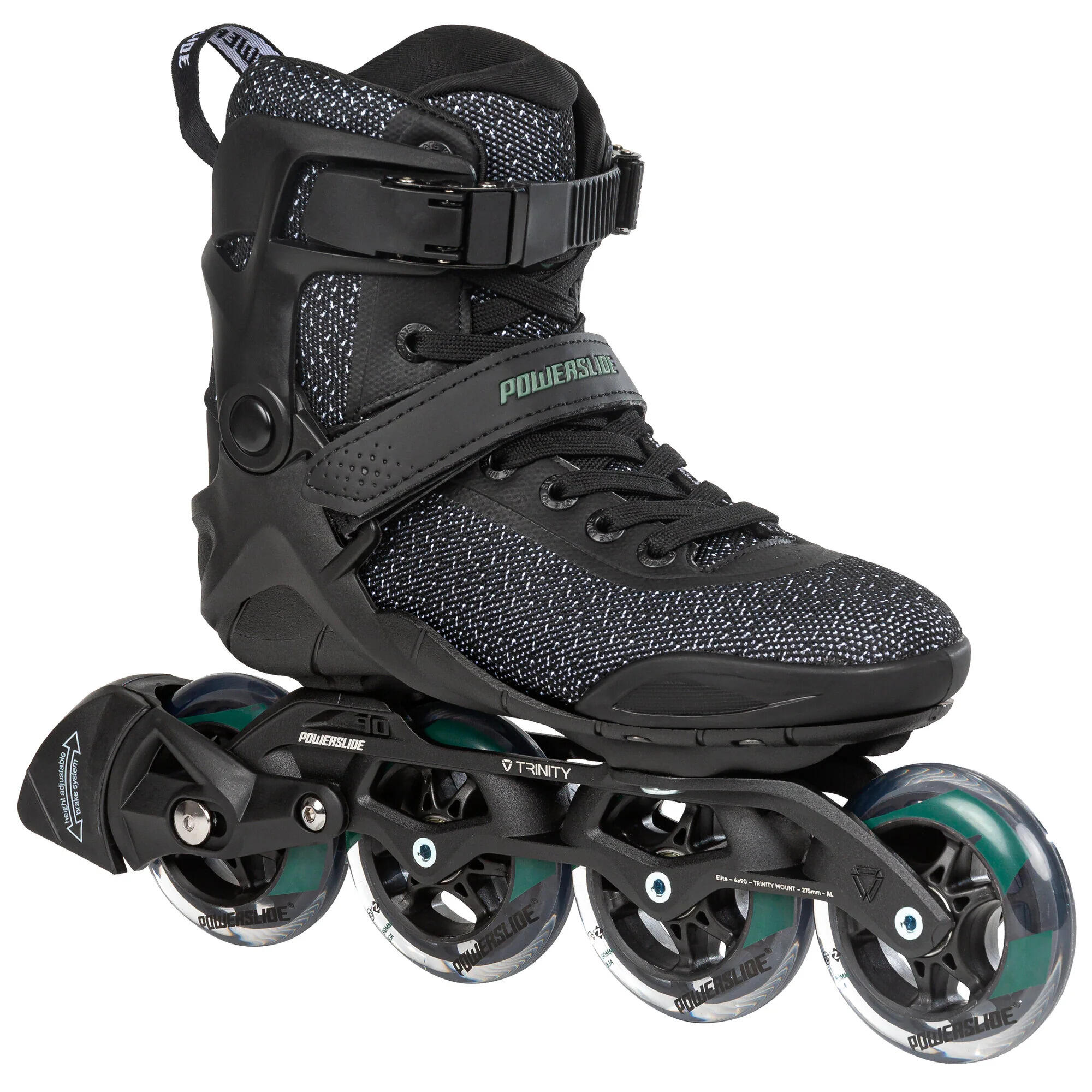 Freeskate em patins Powerslide Phuzion Enzo BW 90 2/7