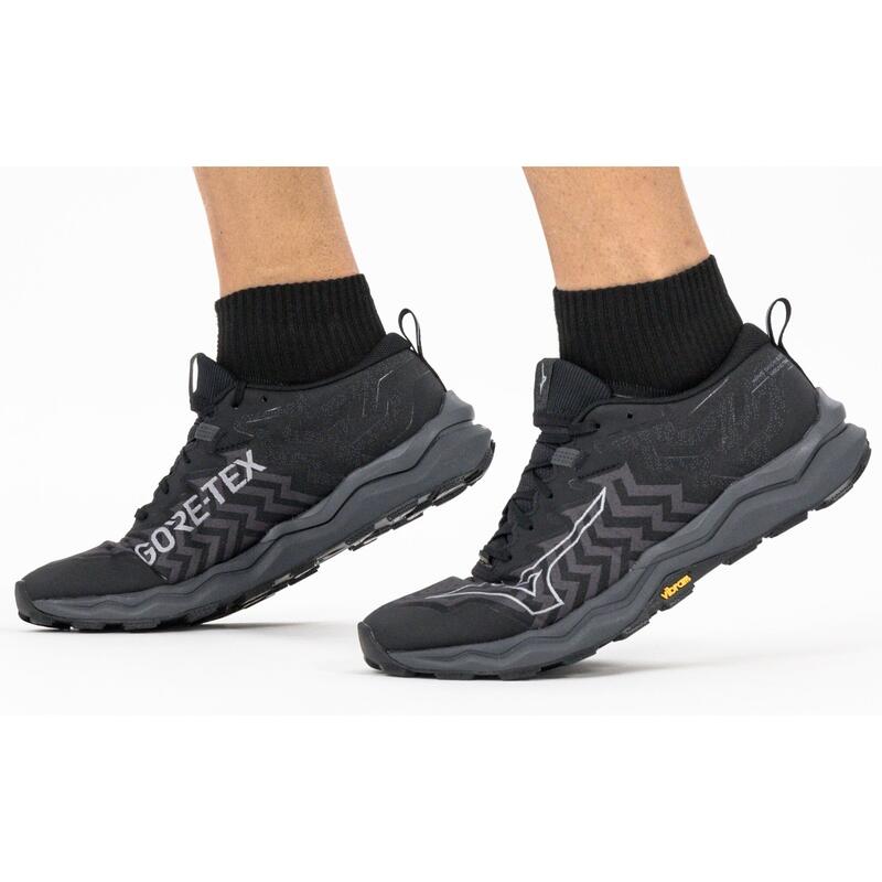 Zapatillas trail Hombre Mizuno Wave Daichi 8 Gtx Negro