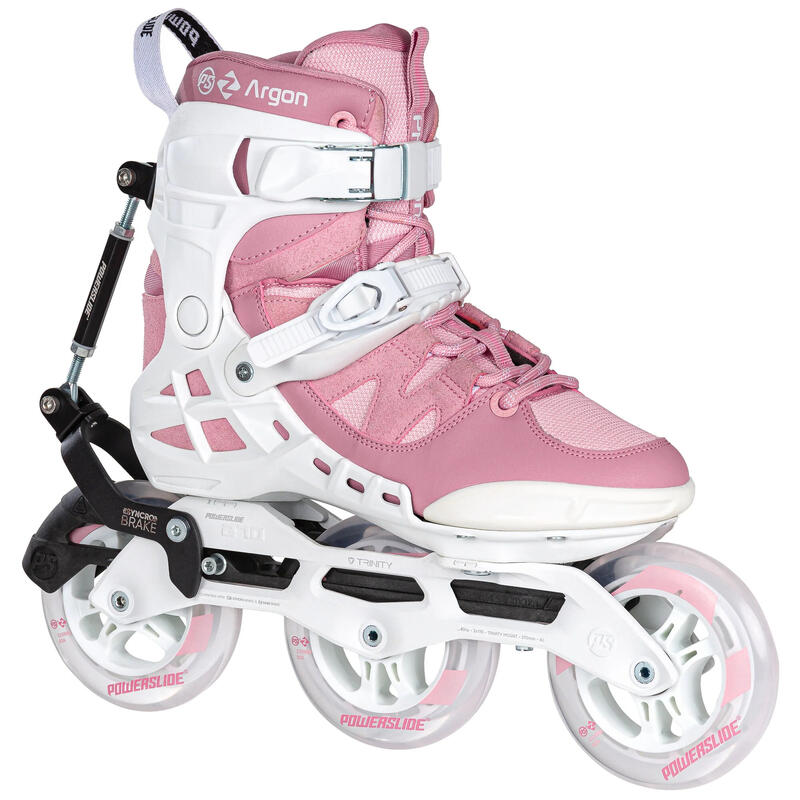 Kolečkové brusle Powerslide Phuzion Argon Syncro Rose 110 Trinity
