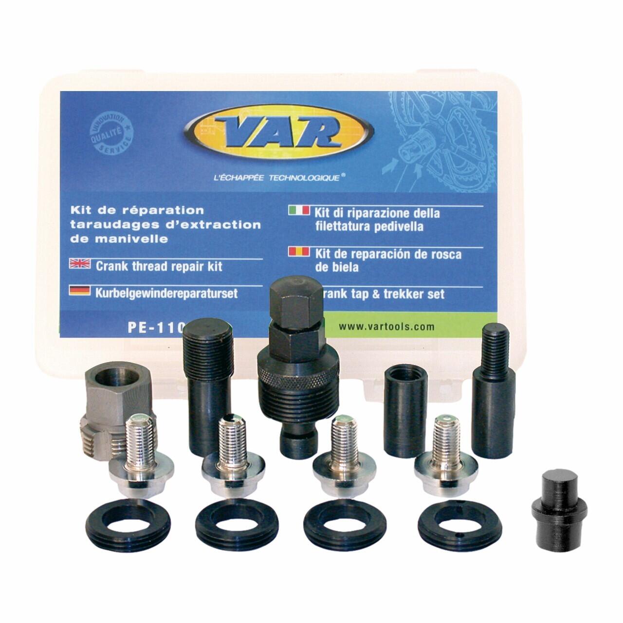 VAR Crankstel/pedaal gereedschapsset late reparatie Var