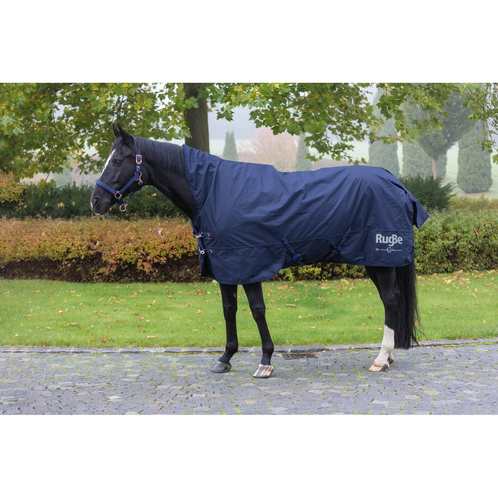 Couverture d'extérieur avec couvre-cou pour cheval Covalliero RugBe 3/5