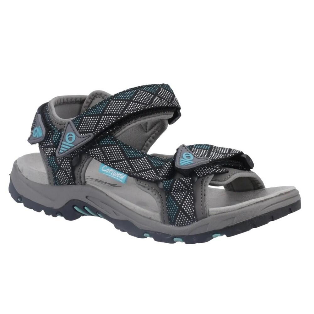 Women's FOXCOTE Sandals (Bright Grey / Turquoise)