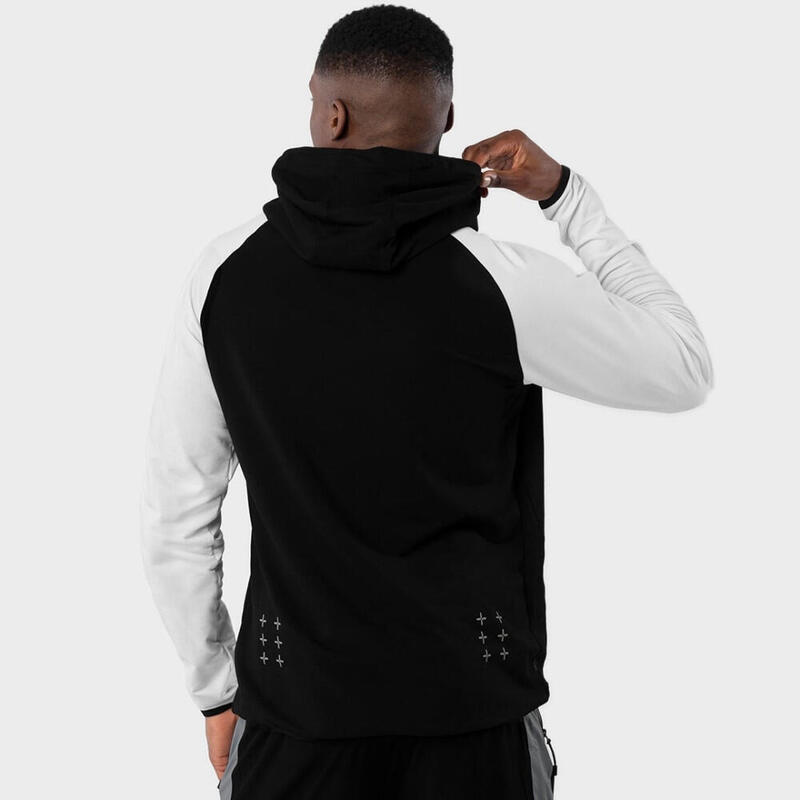 Sweat à capuche fitness homme Tech Storm Noir