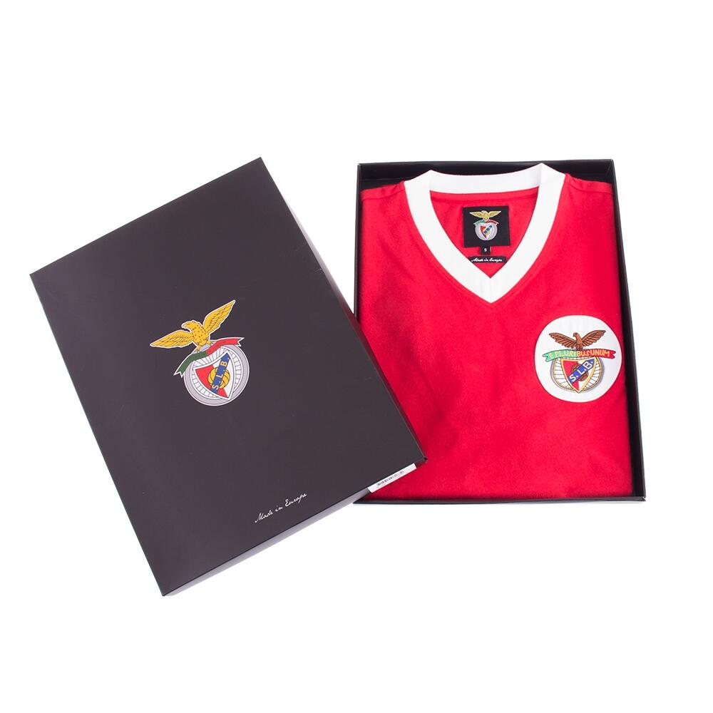 Maillot de football rétro - Homme - SL Benfica 1974/75 - Rouge 6/7