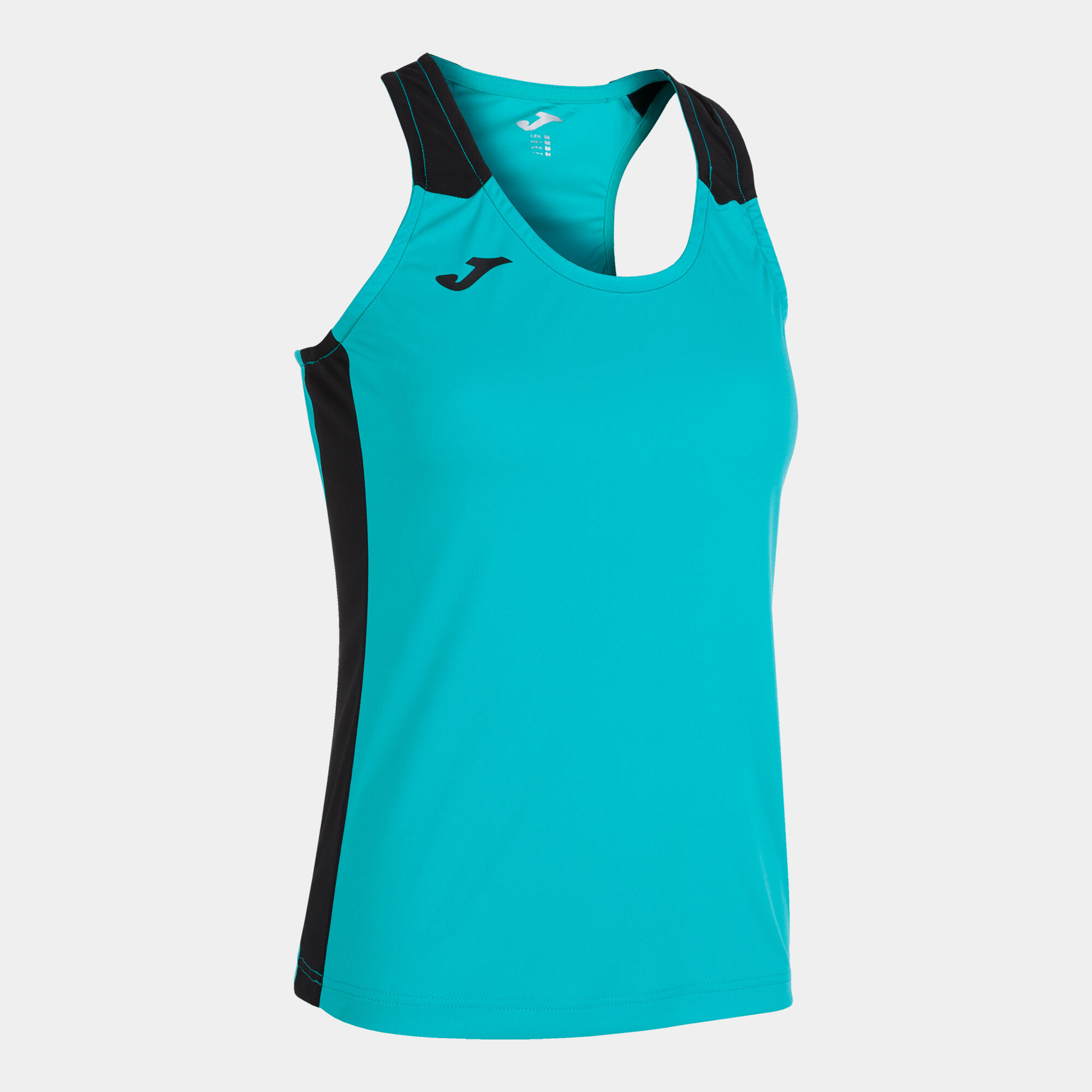 Camiseta Tirantes Running Niños Joma Record II Turquesa 3/5